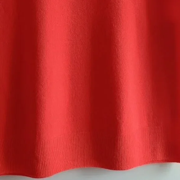 14🧡Vibrant orange knit top short sleeves - Picture 8 of 8